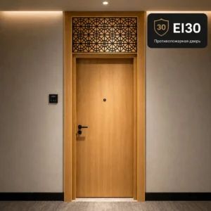 Противопожарная дверь EI30 для отелей